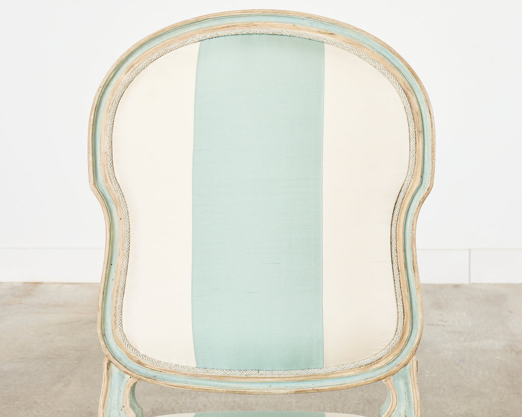 Dennis & Leen Louis XVI Style Painted Dining Chair