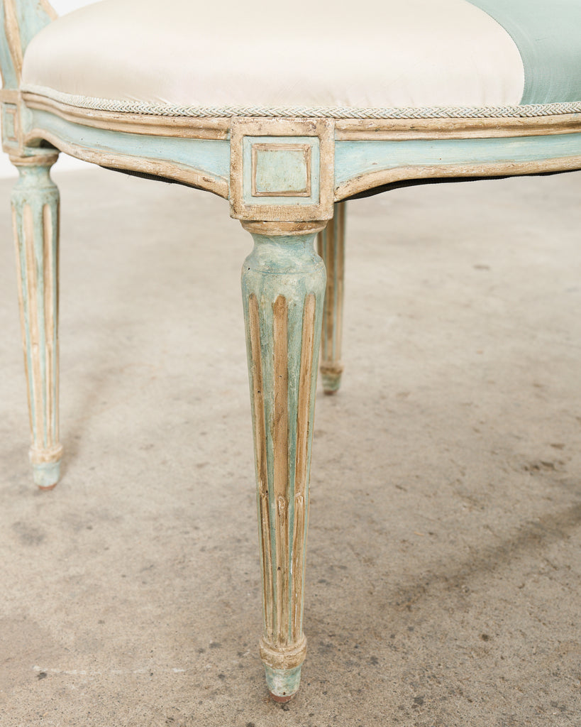 Dennis & Leen Louis XVI Style Painted Dining Chair