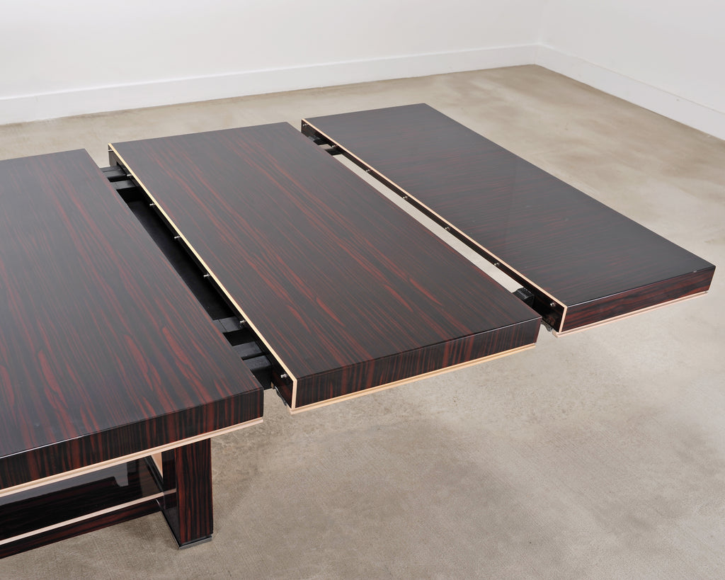 Dakota Jackson Macassar Ebony "Grand" Dining Table 11 Ft.