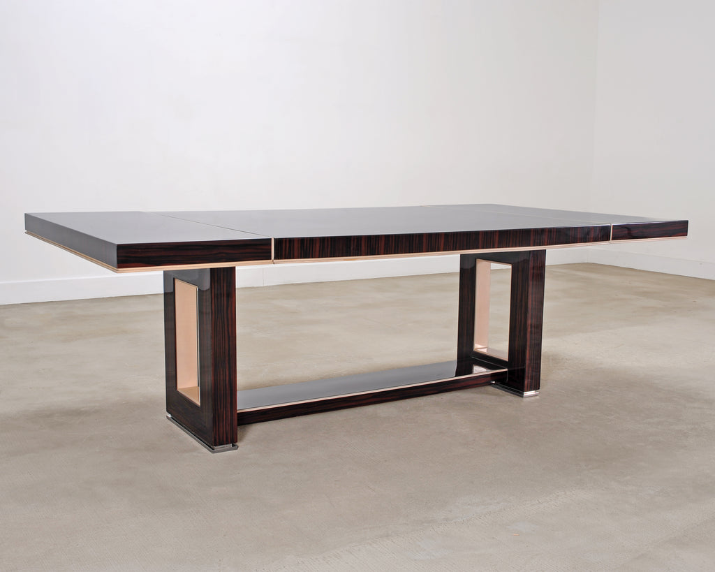 Dakota Jackson Macassar Ebony "Grand" Dining Table 11 Ft.