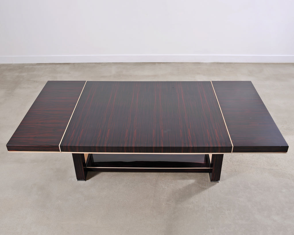 Dakota Jackson Macassar Ebony "Grand" Dining Table 11 Ft.