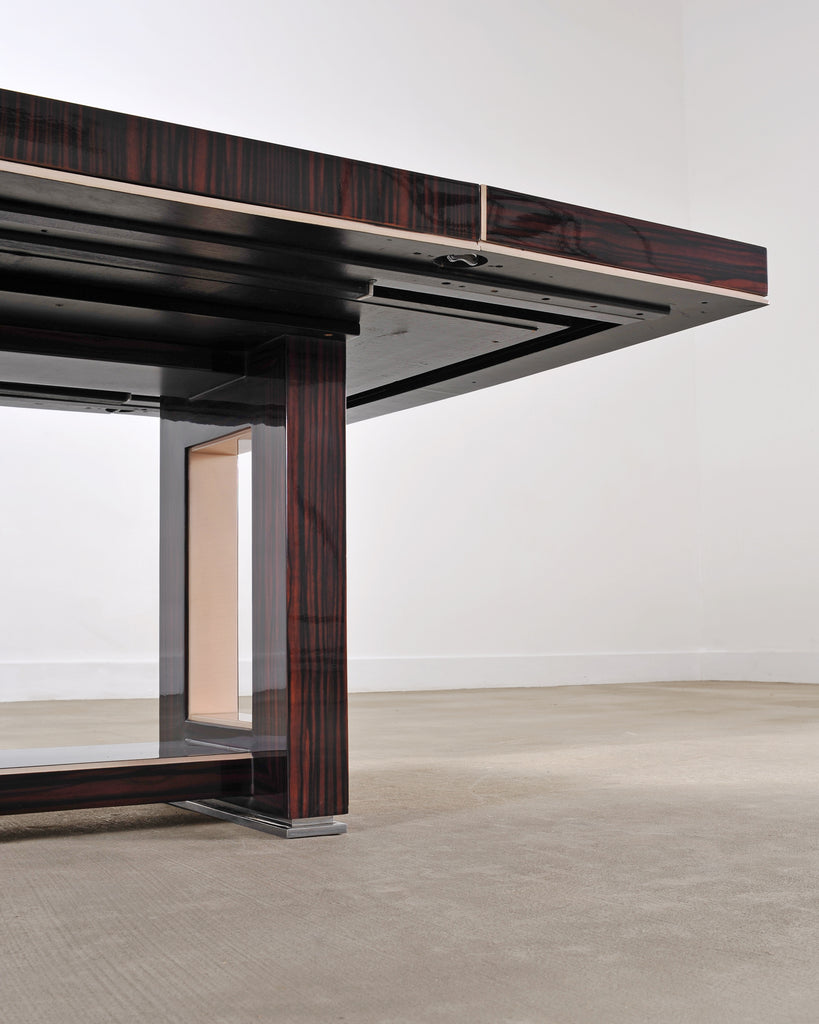 Dakota Jackson Macassar Ebony "Grand" Dining Table 11 Ft.