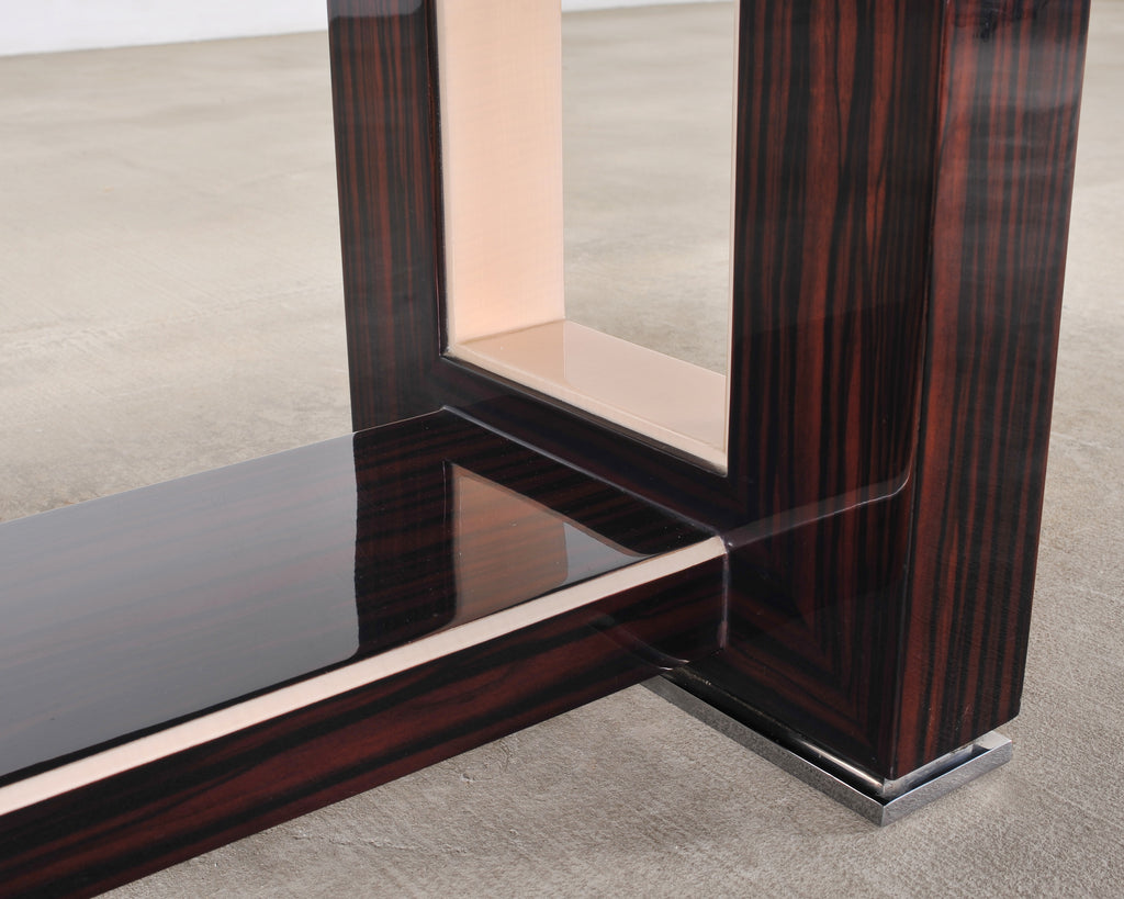 Dakota Jackson Macassar Ebony "Grand" Dining Table 11 Ft.