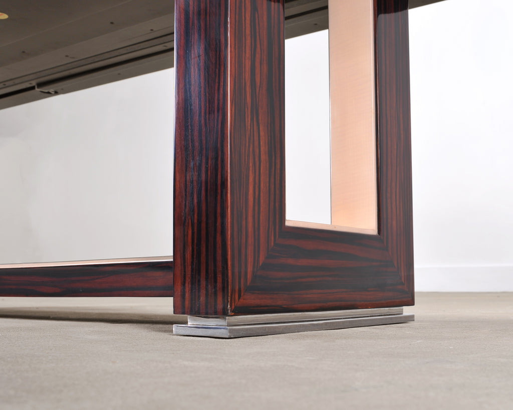 Dakota Jackson Macassar Ebony "Grand" Dining Table 11 Ft.