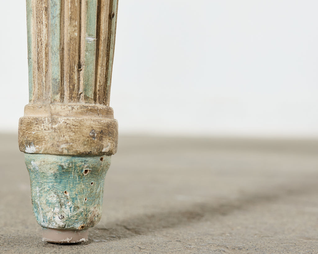 Pair of Dennis & Leen Louis XVI Style Painted Dining Chairs