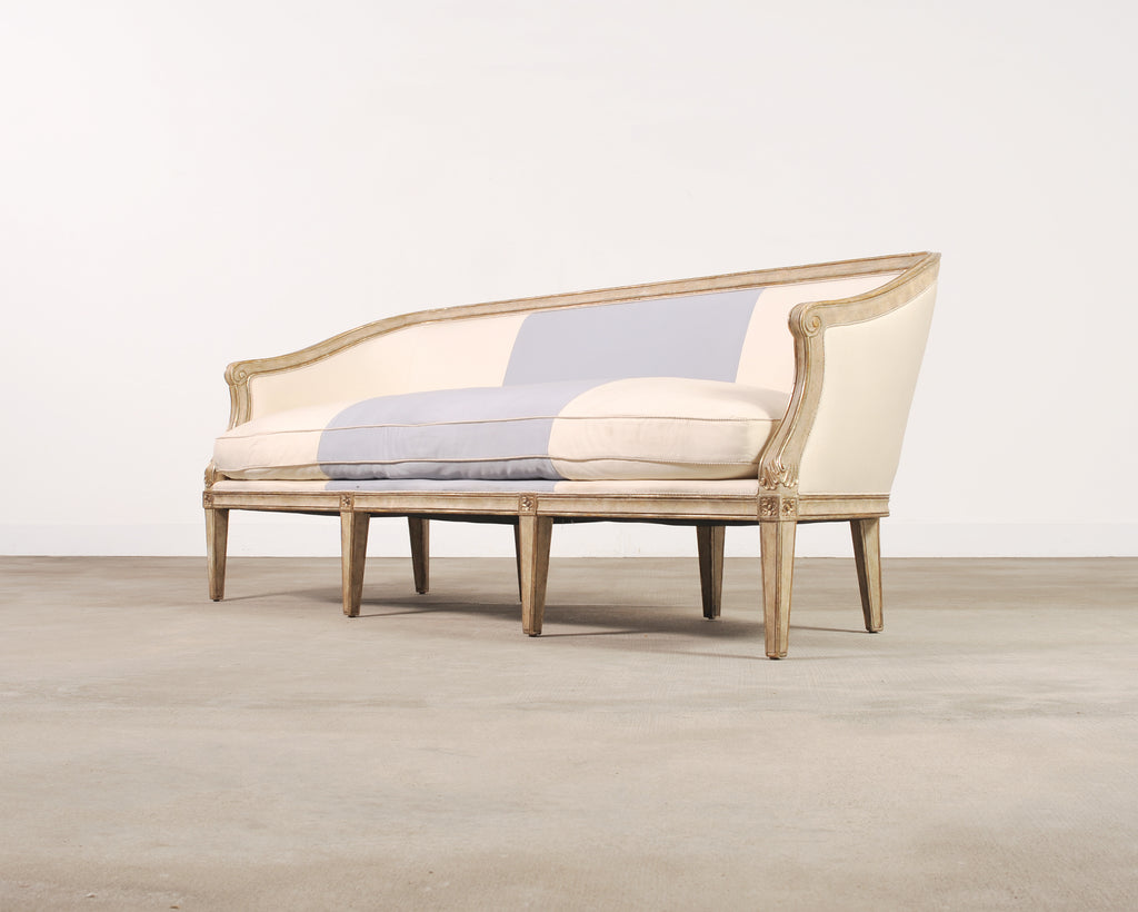 Dennis & Leen Neoclassical Style Italian Settee Cabriole Sofa