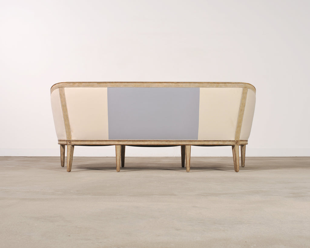 Dennis & Leen Neoclassical Style Italian Settee Cabriole Sofa