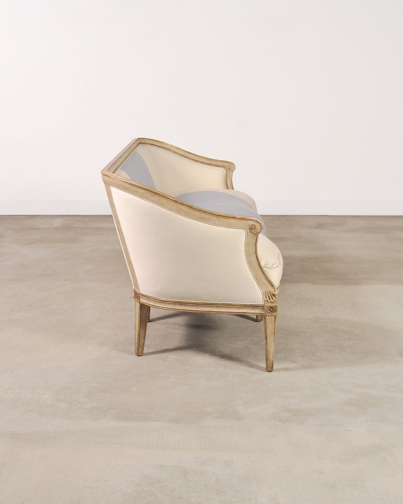 Dennis & Leen Neoclassical Style Italian Settee Cabriole Sofa