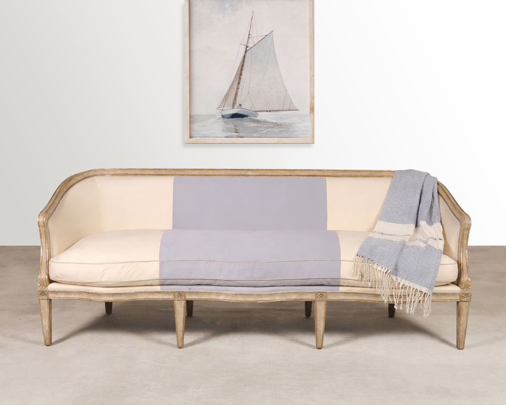 Dennis & Leen Neoclassical Style Italian Settee Cabriole Sofa