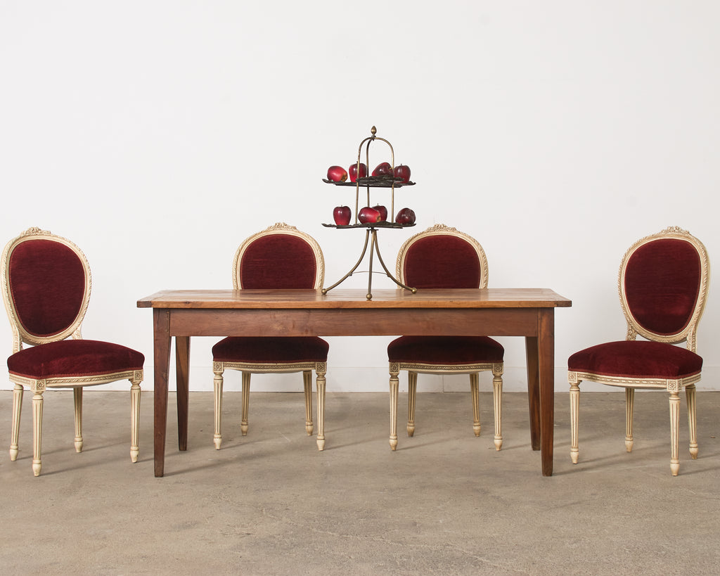 Patinated Bronze Brass Lotus Leaf Tiered Dessert Stand