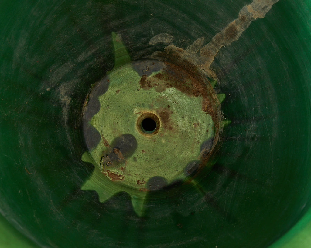 English Aesthetic Movement Pottery Japanese Dragon Jardinière on Stand