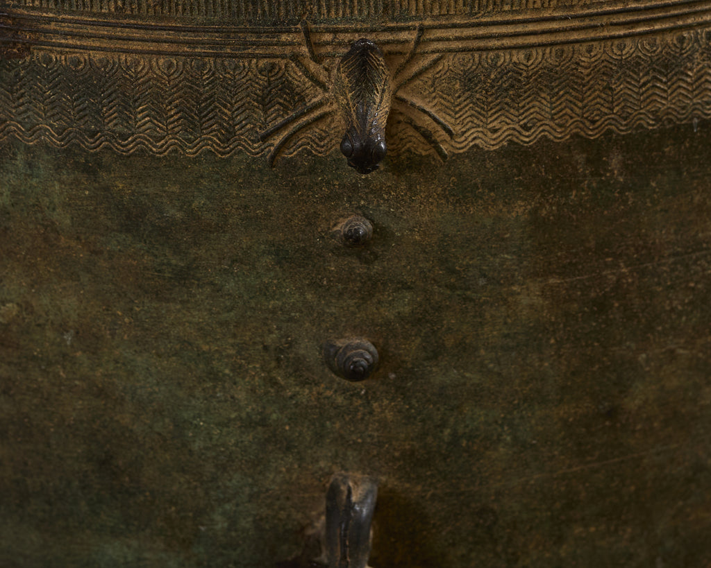 Southeast Asian Bronze Rain Drum or Drinks Table