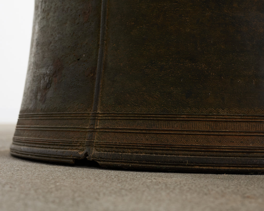 Southeast Asian Bronze Rain Drum or Drinks Table