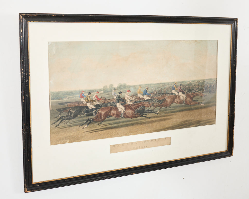 Set of Four Fores' National Sports Equestrian Prints by Herring
