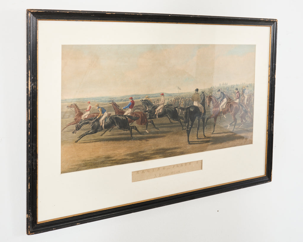 Set of Four Fores' National Sports Equestrian Prints by Herring