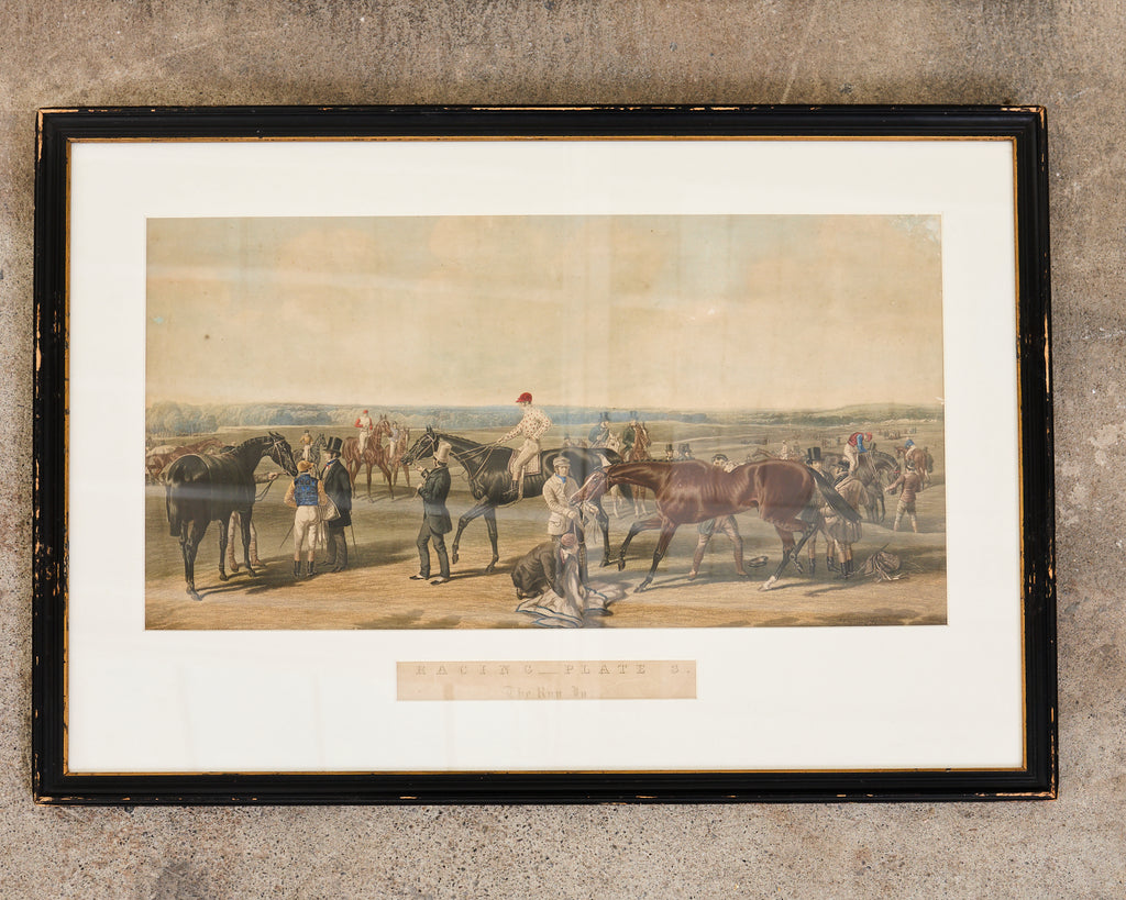 Set of Four Fores' National Sports Equestrian Prints by Herring