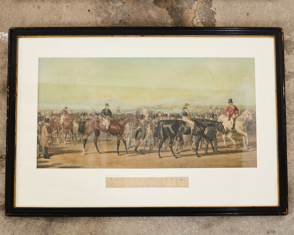 Set of Four Fores' National Sports Equestrian Prints by Herring