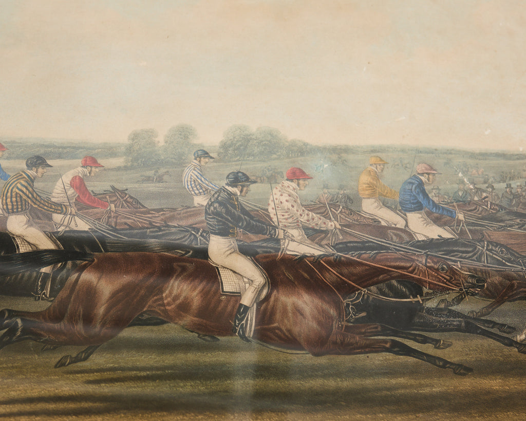 Set of Four Fores' National Sports Equestrian Prints by Herring