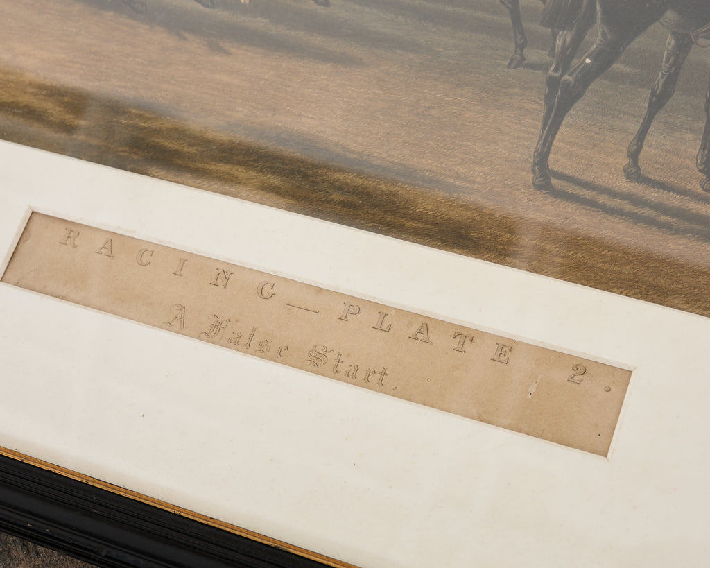 Set of Four Fores' National Sports Equestrian Prints by Herring