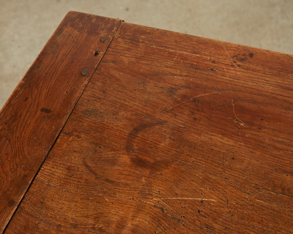 19th Century Country French Provincial Fruitwood Farmhouse Table