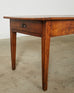 19th Century Country French Provincial Fruitwood Farmhouse Table