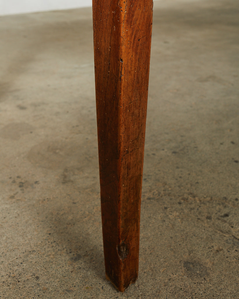 19th Century Country French Provincial Fruitwood Farmhouse Table