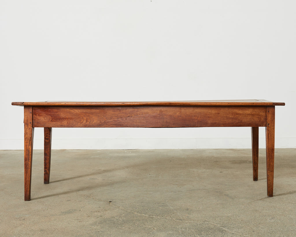 19th Century Country French Provincial Fruitwood Farmhouse Table
