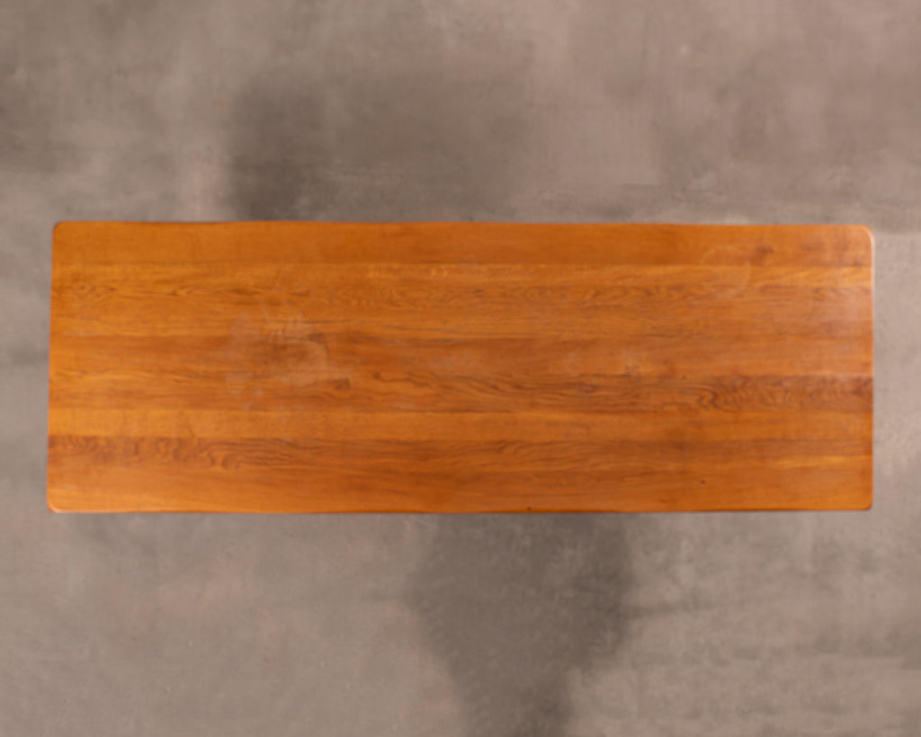 Rustic French Provincial Farmhouse Trestle Dining Table 8 Ft.