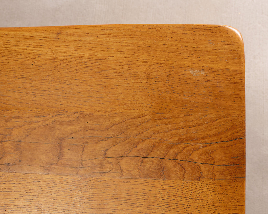 Rustic French Provincial Farmhouse Trestle Dining Table 8 Ft.