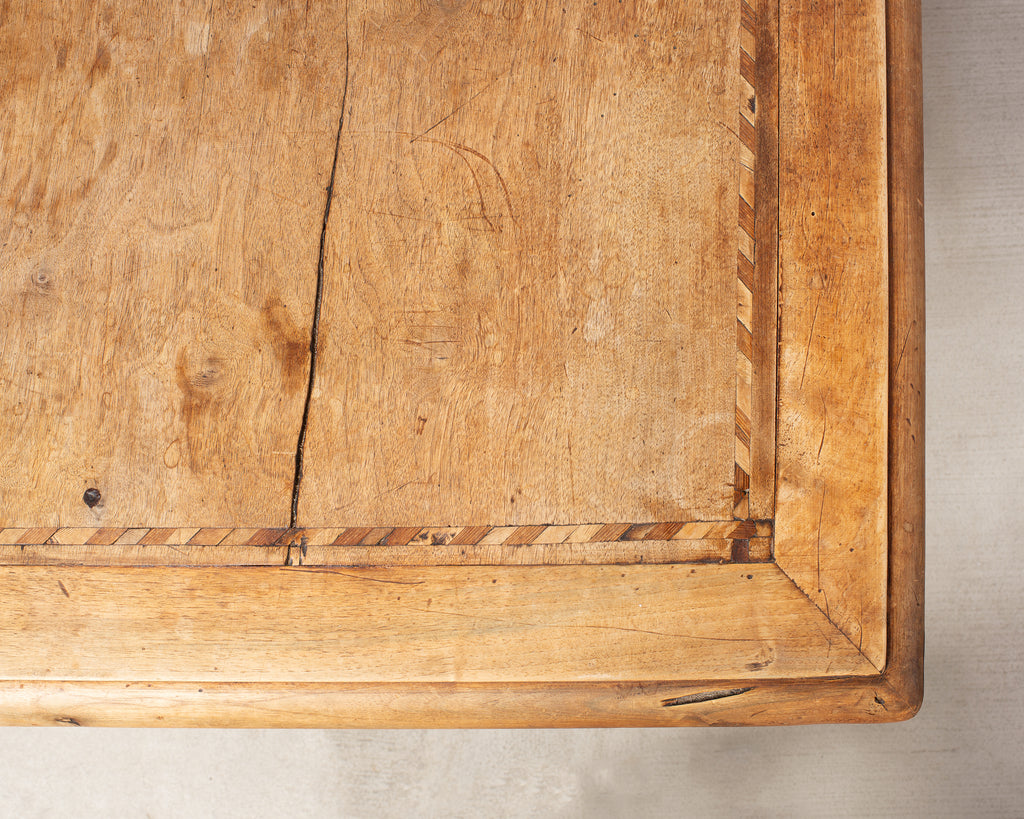 18th Century Spanish Baroque Walnut Dining Library Table