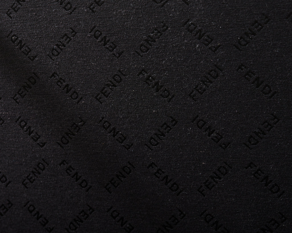 Pair of Fendi Casa Velvet Chrome Tulip Chairs