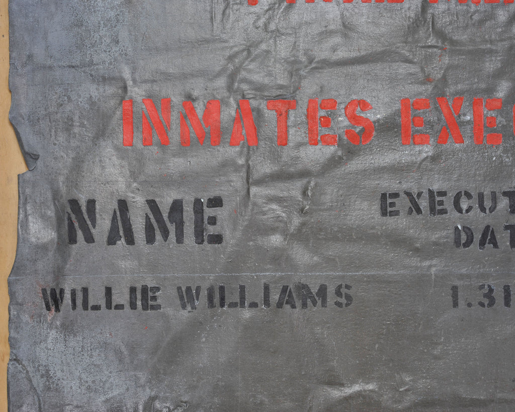 Richard Kamler Final Meal Requests Mixed Media Installation 9 Ft