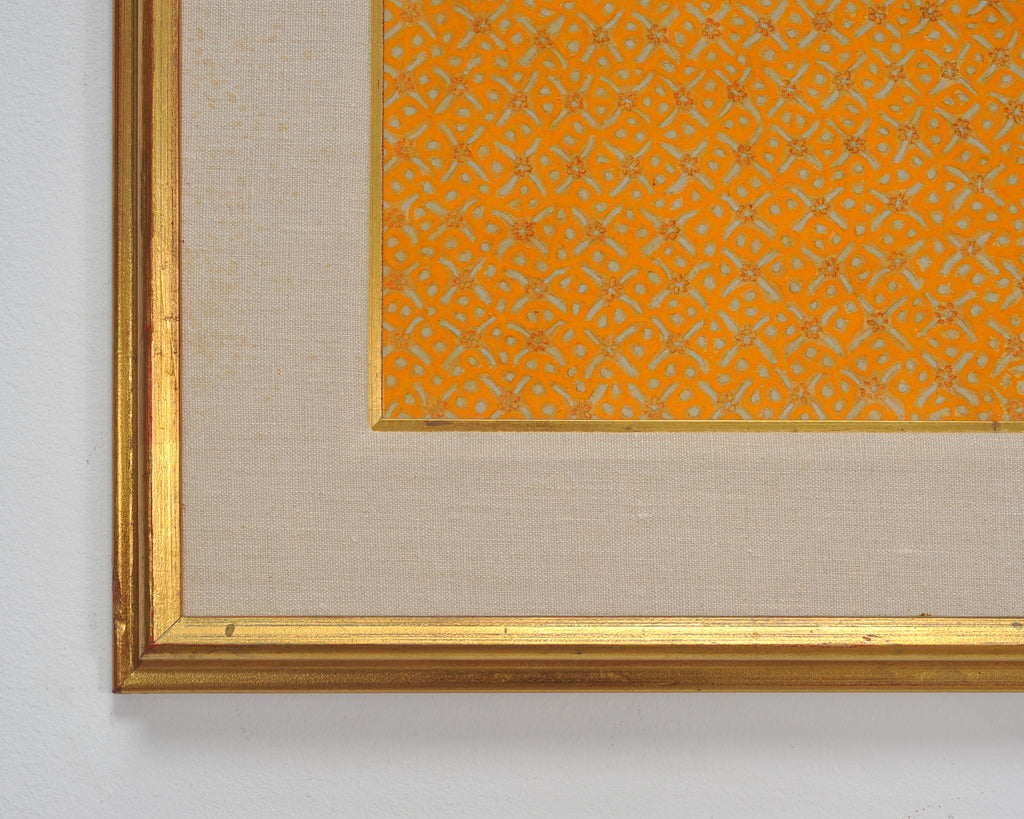 Dorothy Cutter "Yellow Oval Mixed Bouquet" Oil on Board 1973