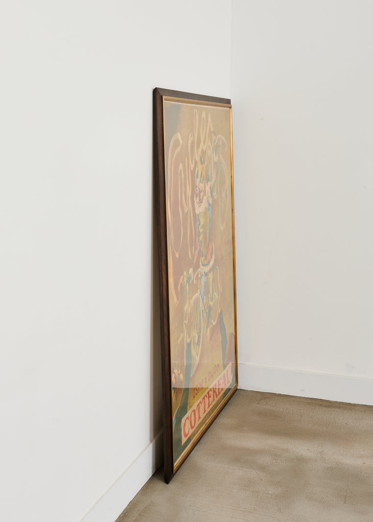 French Belle Epoque Cottereau Bicycle Advertisement Poster