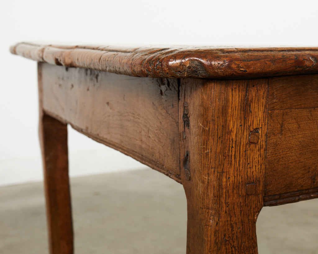 Rustic 19th Century Country French Provincial Fruitwood Writing Table