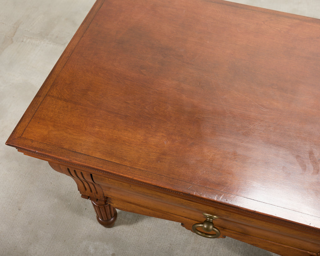 Repurposed 19th C. French Butcher Block Work Table Kitchen Island 8 Ft