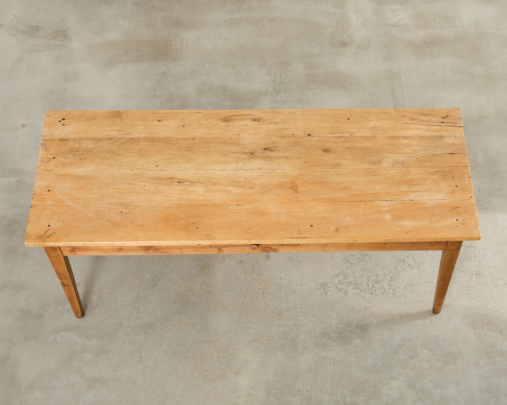 19th Century Country French Provincial Fruitwood Farmhouse Table