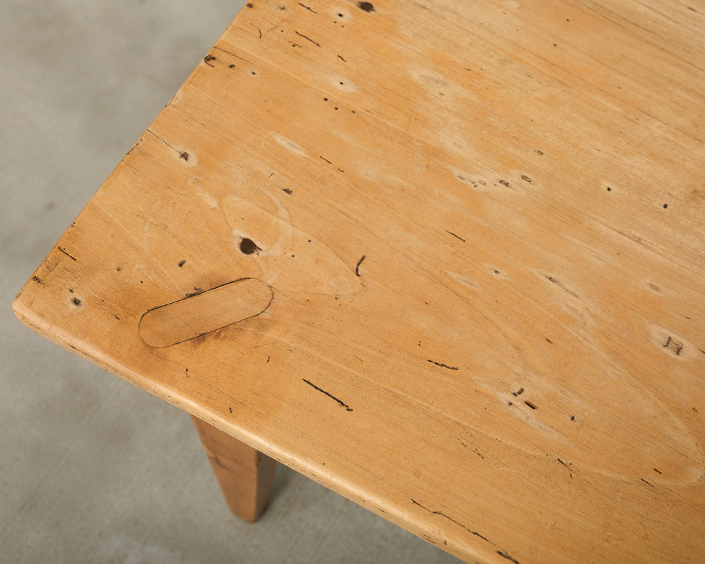 19th Century Country French Provincial Fruitwood Farmhouse Table