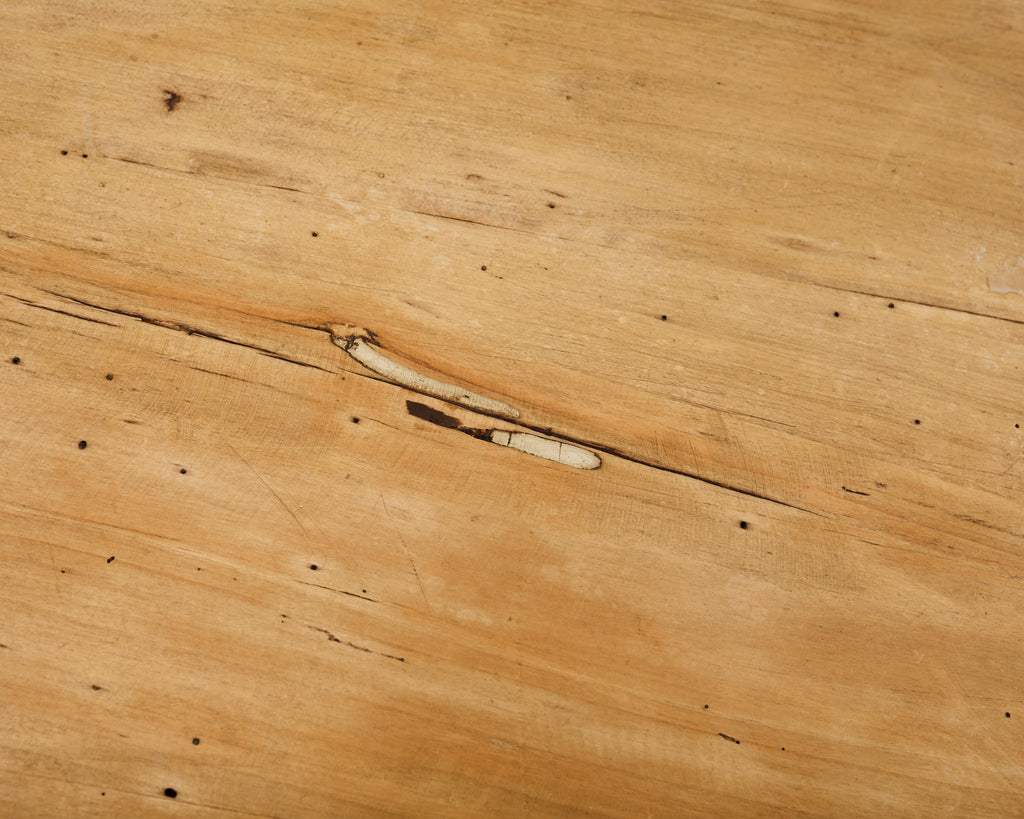 19th Century Country French Provincial Fruitwood Farmhouse Table