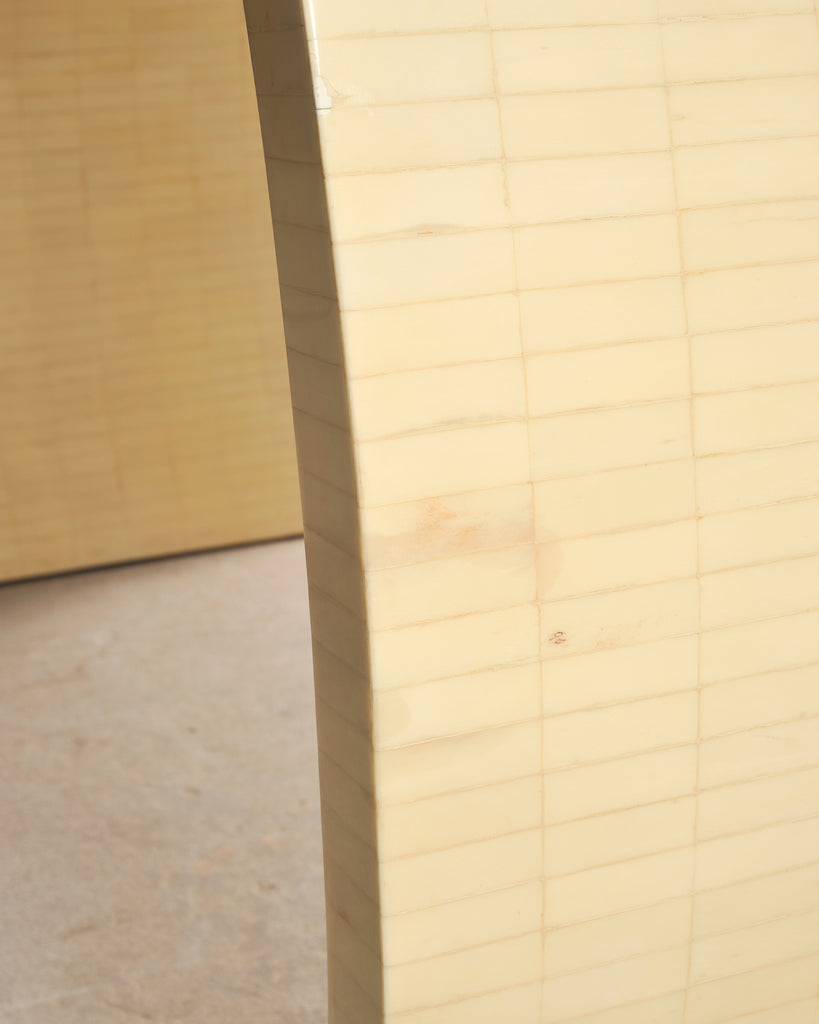 Enrique Garcel Modern Tessellated Bone Waterfall Writing Desk