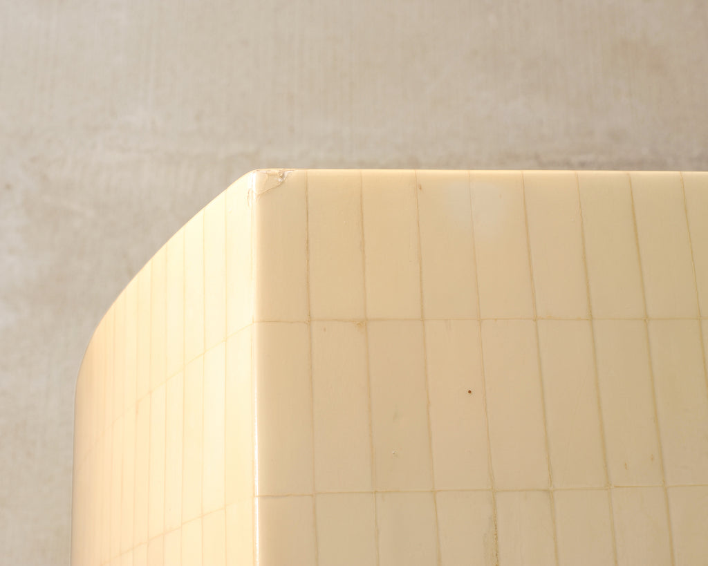 Enrique Garcel Modern Tessellated Bone Waterfall Writing Desk