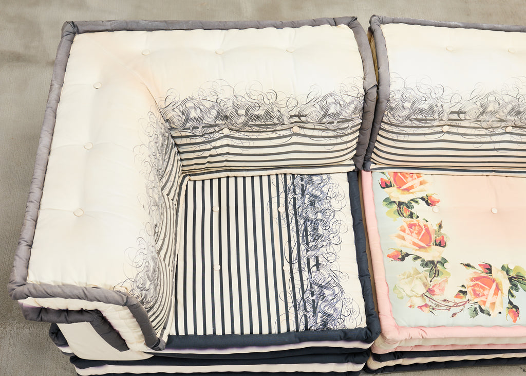 Jean-Paul Gaultier Mah Jong Sofa by Hans Hopfer for Roche Bobois
