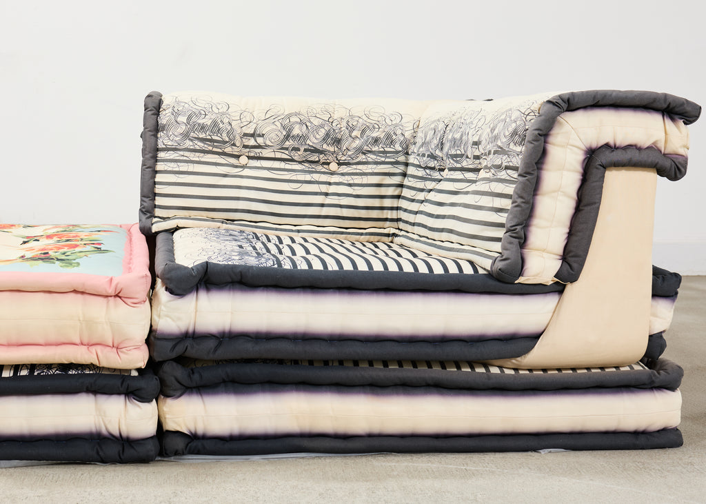 Jean-Paul Gaultier Mah Jong Sofa by Hans Hopfer for Roche Bobois