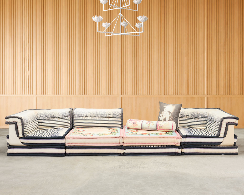 Jean-Paul Gaultier Mah Jong Sofa by Hans Hopfer for Roche Bobois