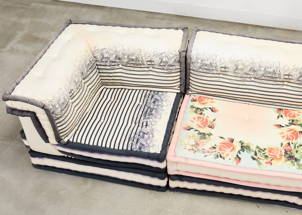Jean-Paul Gaultier Mah Jong Sofa by Hans Hopfer for Roche Bobois