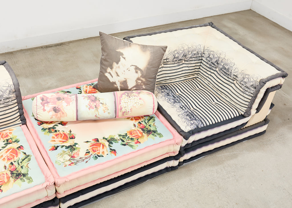 Jean-Paul Gaultier Mah Jong Sofa by Hans Hopfer for Roche Bobois