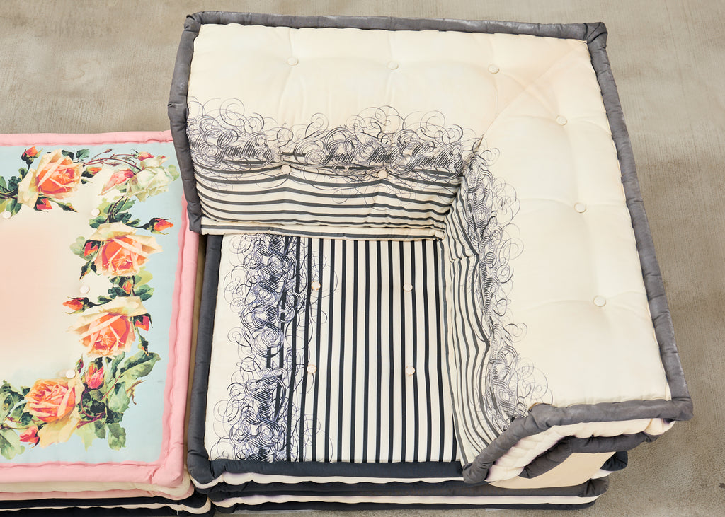 Jean-Paul Gaultier Mah Jong Sofa by Hans Hopfer for Roche Bobois