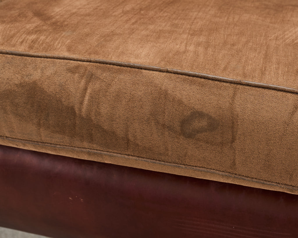 George Smith English Howard & Sons Signature Leather Sofa
