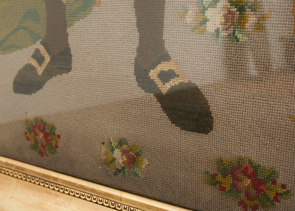 George Washington Needlepoint Landsdowne Portrait after Gilbert Stuart