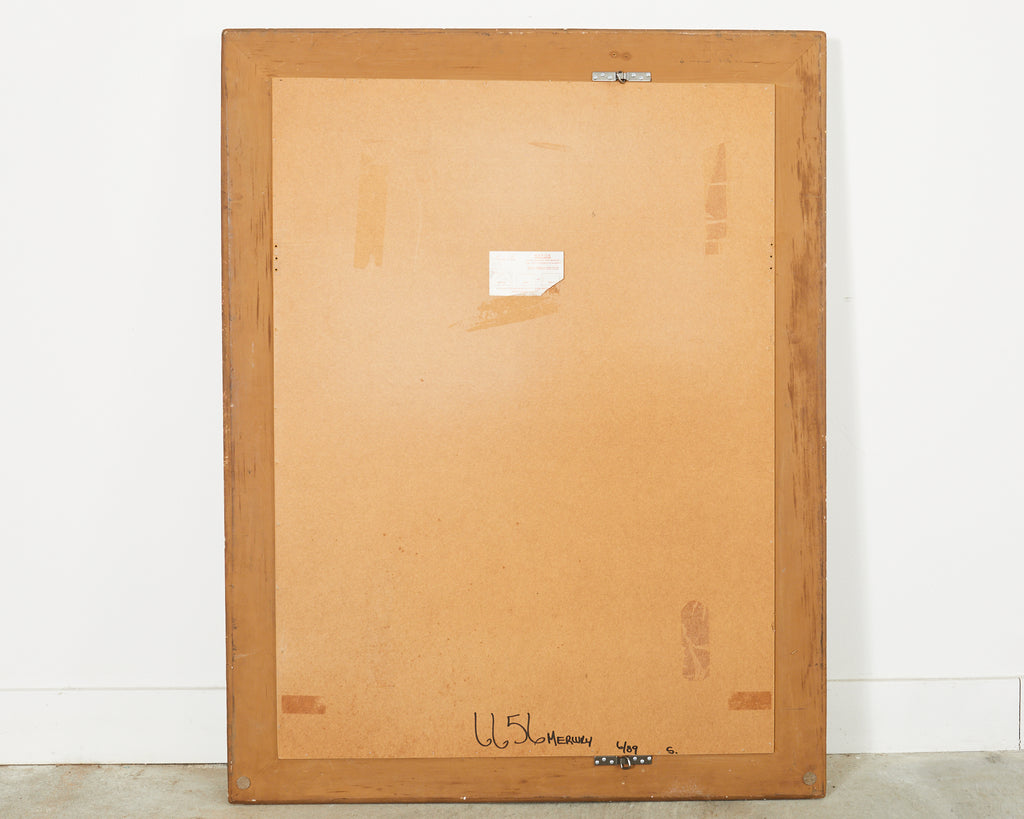 Baroque Style Gilt Lacquered Mirror by Stephen Cavallo